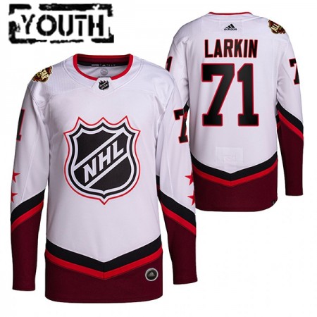 Lapsille NHL Detroit Red Wings Pelipaita Dylan Larkin 71 2022 NHL All-Star Valkoinen Authentic